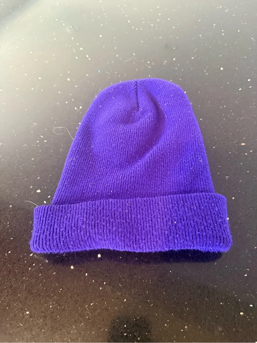 Minnesota Vikings Purple Knit Beanie with Embroidered Viking Logo